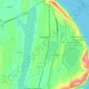 Congers topographic map, elevation, terrain