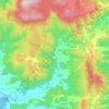 Nicholls Rivulet topographic map, elevation, terrain
