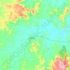 Kilkivan topographic map, elevation, terrain