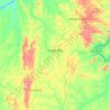 Araguaína topographic map, elevation, terrain