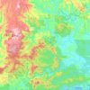 Naitasiri topographic map, elevation, terrain
