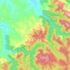 Budgeree topographic map, elevation, terrain