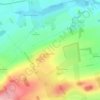 Branxton topographic map, elevation, terrain