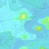 Greenwell Point topographic map, elevation, terrain