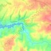 Brélès topographic map, elevation, terrain