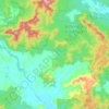 Gum Scrub topographic map, elevation, terrain