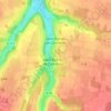 Saint-Agnan-de-Cernières topographic map, elevation, terrain