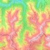 Neste de Rioumajou topographic map, elevation, terrain