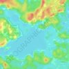 Fairbank Lake topographic map, elevation, terrain