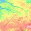 L'Aber Benoît topographic map, elevation, terrain