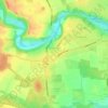 Guide Post topographic map, elevation, terrain