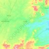 Ituguaçu topographic map, elevation, terrain