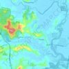 Bli Bli topographic map, elevation, terrain