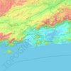 Região Geográfica Imediata do Rio de Janeiro topographic map, elevation, terrain
