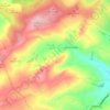Lothersdale topographic map, elevation, terrain