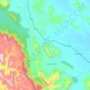 Yalboroo topographic map, elevation, terrain