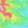 Montmelas-Saint-Sorlin topographic map, elevation, terrain