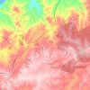 Delamere topographic map, elevation, terrain