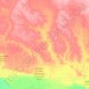 Beadell topographic map, elevation, terrain