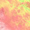 Census Division No. 10 topographic map, elevation, terrain