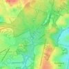 Connaught Water topographic map, elevation, terrain