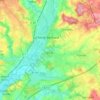 Cherré-Au topographic map, elevation, terrain
