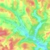 Saint-Just topographic map, elevation, terrain