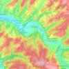 Essoyes topographic map, elevation, terrain