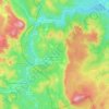 Villesèque-des-Corbières topographic map, elevation, terrain