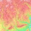 Alf topographic map, elevation, terrain