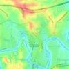 North Ipswich topographic map, elevation, terrain