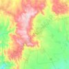 Kasulu Town topographic map, elevation, terrain