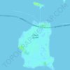 Um Al Nasan Island topographic map, elevation, terrain
