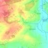 Nassington topographic map, elevation, terrain