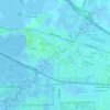 Foxhol topographic map, elevation, terrain