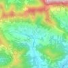 Foresto Sparso topographic map, elevation, terrain