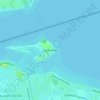 Peche Island topographic map, elevation, terrain