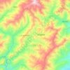 Argelia topographic map, elevation, terrain