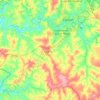 Rafard topographic map, elevation, terrain