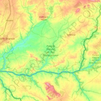 PNTI topographic map, elevation, terrain