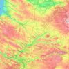 Picardía topographic map, elevation, terrain