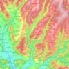 Wilhelmsthal topographic map, elevation, terrain