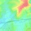 Heringen topographic map, elevation, terrain