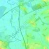 Kingston on Soar topographic map, elevation, terrain