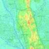 Mayangon District topographic map, elevation, terrain