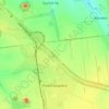 Новогродовка topographic map, elevation, terrain