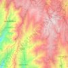 Guaca topographic map, elevation, terrain