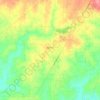 Sylvania topographic map, elevation, terrain