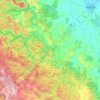 Nymboida River topographic map, elevation, terrain