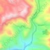 Pothupara topographic map, elevation, terrain